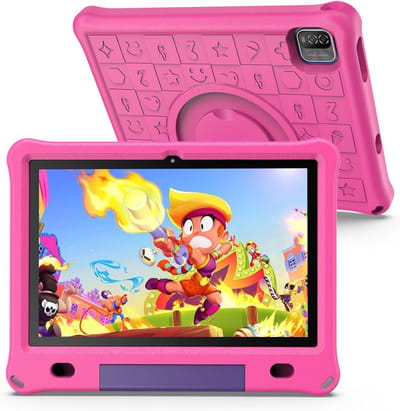 Kindertablet Vanaf 3 Jaar - Tablet Kinderen -64GB - 10.1 INCH
