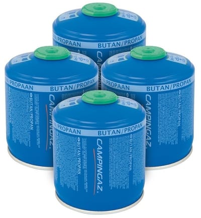 Campingaz CV300 Plus cartridge - 4 stuks - kliksysteem - 240 gram butaan / propaan - gas