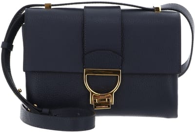 COCCINELLE Leren schoudertas Arlettis Handbag Midnight Blue donkerblauw