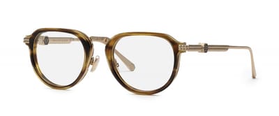 Philipp Plein VPP116M Oro grigio lucido 52/22/145 MAN Brilmonturen
