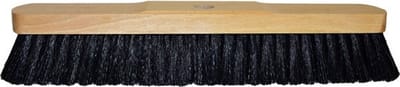Zaalveger - Zachte Bezem - 60 cm - Paardenhaar mix - Verniste Zadelrug - 3603