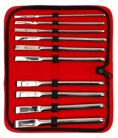 Dilator Set 10 Delig - Urethrale Dilatorset - Set Dilators Single End Van 5 tot en met 14 MM