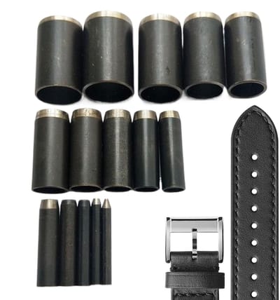 Leerpons Set - Rond Gereedschap - Ambachtelijke Projecten - 15 Maten - 1-15 mm - Metaal