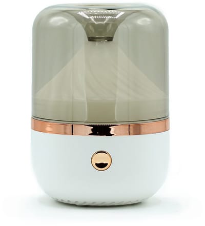 Urban Aromadiffuser Wit & Brons – 120ml - Met Kleurverlichting - USB - Olie Vernevelaar