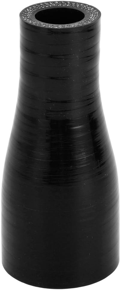 Dailygoods- Silicone Slang Zwart - 4-Laags - Binnendiameter 19mm/38mm - Lengte 100mm - Dikte 5mm - Temperatuurbestendig tot 300℃ - Koelslang