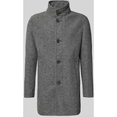 Regular fit lange jas met wol, model '11 FYNN'