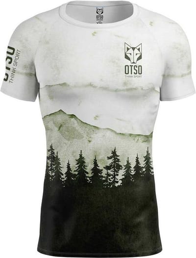 Otso T-shirt T-shirt Met Korte Mouwen Groen XL Man