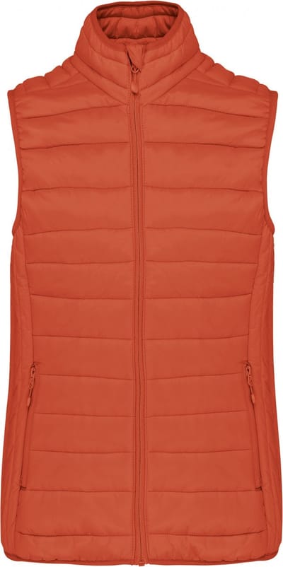 Kariban Ladies' lightweight sleeveless down jacket K6114 - Burnt Ochre - XS