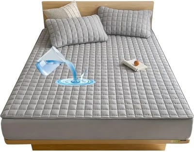 Bovista Waterdicht Hoeslaken - Beddengoed - Fitted Sheet - Bed - Donkergrijs 200x220