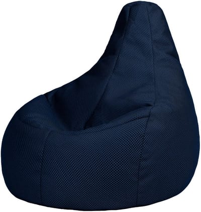XXL Gaming Zitzak Navy Blauw met Stevige Vulling voor Volwassenen