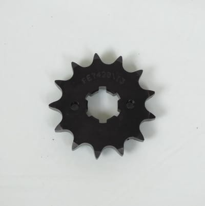 Pignon de sortie de boite France Equipement pour Moto Beta 125 RR motard 2010 à 2016 13 dents pas 428 Neuf