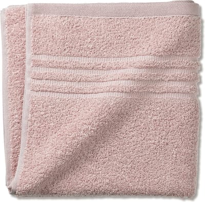 Handdoek, 50 x 100 cm, Oud Roze - Kela | Leonora