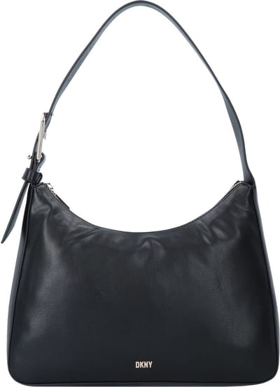 DKNY Schoudertas Handtas Deena Hobo Bag Blk / Gold Zwart