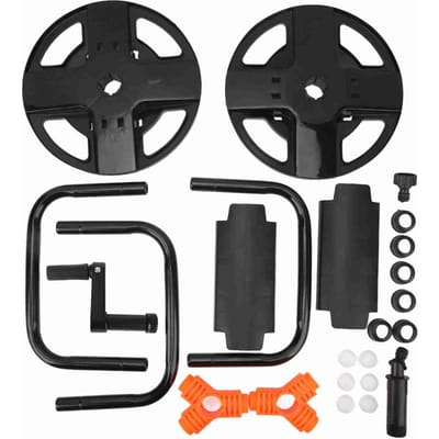 Slanghaspel Waterpijpopbergrek ABS Enkele Arm Gereedschap voor Tuin Autowassen Besproeien black