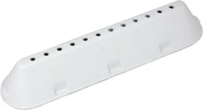 3st - Wasrib trommelrib 12 gaatjes 6 klemmen - 225x54x40mm - meenemer trommel voor wasmachine - geschikt voor Ariston Blue Air Hotpoint Indesit