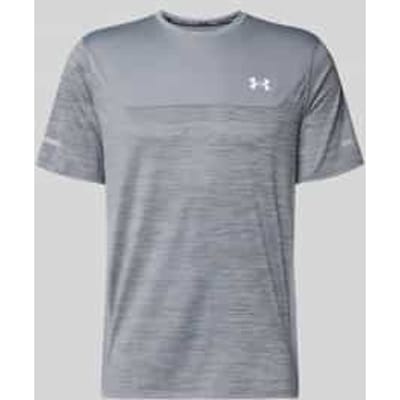 Functioneel shirt met logo en ronde hals