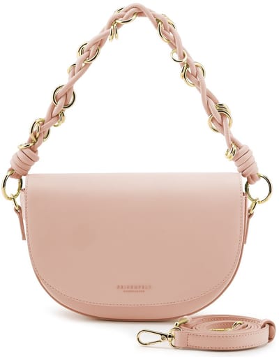 SEIDENFELT MANUFAKTUR schoudertas Sundby Saddle Bag Tulle Pink roze