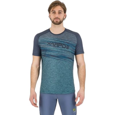 Karpos Croda Rossa Evo T-shirt Met Korte Mouwen Blauw XL Man