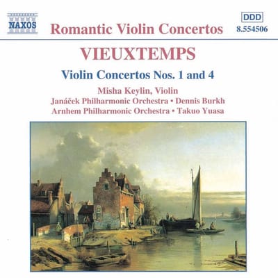 Misha Keylin - Vieuxtemps: Violin Concertos Nos. 1 & 4 (CD)
