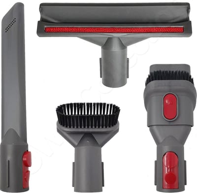 Borstel accessoire zuigmond set - borstels accessoires zuigmonden set 4 delig - geschikt voor Dyson V7 V8 V10 V11 V15 sv10 sv11 sv12 sv14 sv16 sv17 sv22