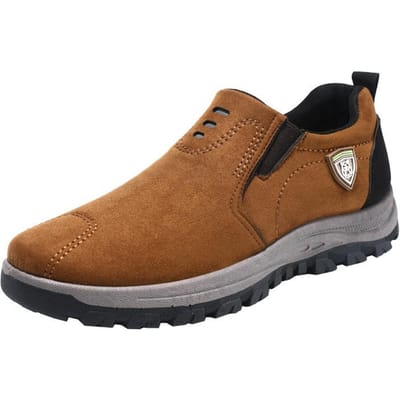 Nieuwe Herfst Nieuw Groen Casual Sport Herenschoenen Comfortabel en Veelzijdig Ademend Instap Heren Zakelijke Schoenen 44 brown