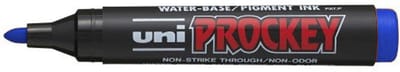 Uni-Ball Blauwe Prockey PM-122 - Permanente Marker