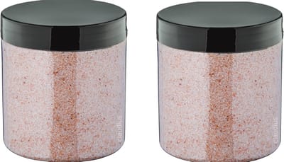 Claudius Himalayazout 300 gram - fijne korrels (0,4 - 0,9 mm) - 100% natuurlijk - Pot met zwarte deksel - per 2 stuks