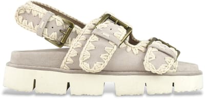 Mou New Bio 02 Sandalen - Dames - Taupe - Maat 36