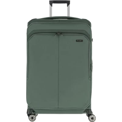 Travelite Priima 4 Wiel Koffer 79cm Expandable Olijf Groen - Zachte koffers