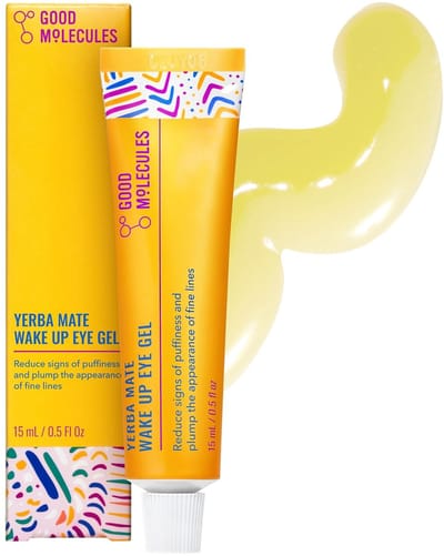 Good Molecules Yerba Mate Wake Up Ooggel – Met Hyaluronzuur & Cafeïne – Tegen Donkere Kringen en Wallen – 15 ml