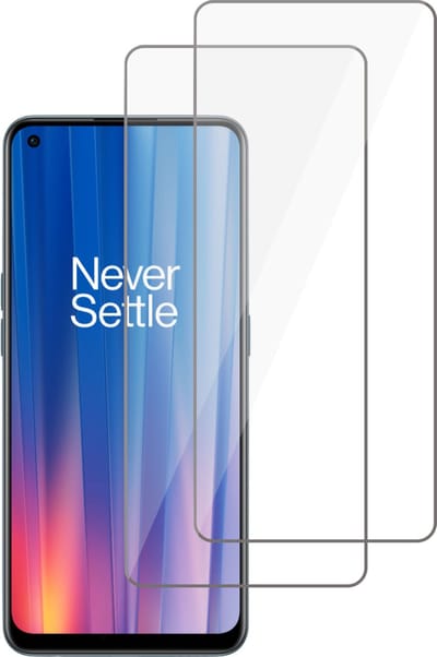 2x Screenprotector geschikt voor OnePlus Nord CE 2 – Screen Protector Tempered Glass Screenprotector