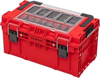 Toolbrothers RHINO XL gereedschapskoffer ULTRA Handling+ hoogte L 26 l IP66 met uitneembare tussenschotten + bakken