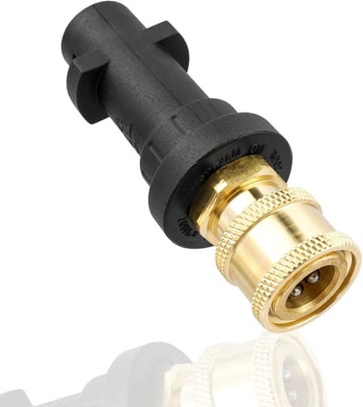 Hogedrukreiniger Spuitpistool Adapter voor 1/4" Snelle Verbinding, Geschikt voor K2 K3 K4 K5 K6 K7, Universeel en Duurzaam Accessoire