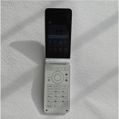 Samsung Galaxy Folder 2 G160N 4G LTE Reconditionné Original 2 Go de RAM 32 Go de ROM Clapet Débloqué Smartphone blanc