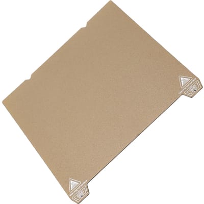 Getextureerde PEI en Strakke PEO Bouwplaat 235x235mm Veerstaal 3D Printerbed voor Creality K1 beige