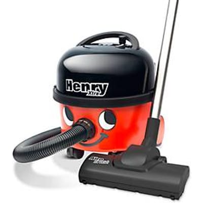 Stofzuiger HENRY Xtra, 620 W, Herbruikbare luchtfilter, 6 l volume, incl. accessoires rood