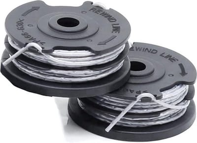 2 stuks draadspoelen geschikt voor Bosch trimmer grastrimmer F016800351 (lengte: 6 m, Ø 1,60 mm) ART 24, 27, 30 en ART 30-36 LI (Niet 18V-26-500)