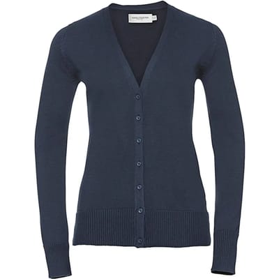 V-hals gebreide cardigan voor dames Russell Athletic