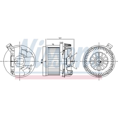Interieurventilatie NISSENS 87267