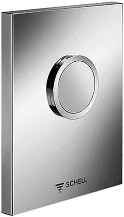 Urinoir Bedieningsplaat - Frontbediening - Sanitair - Compact Edition - 11 x 59 x 10 cm - Wit