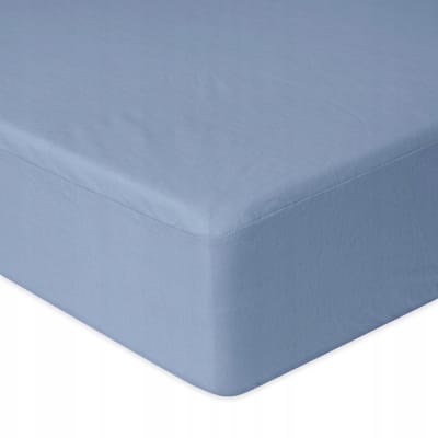 Jersey Hoeslaken met Elastiek 110/120x190/200cm Premium Blauw