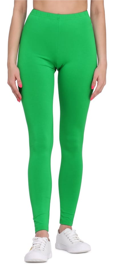 Bellivalini BLV-BLV50-147-LE Dames Leggings - Sport - Vrijetijdsbroek - Lang - Viscose - Sporbroek - Yogabroek - Groen - S