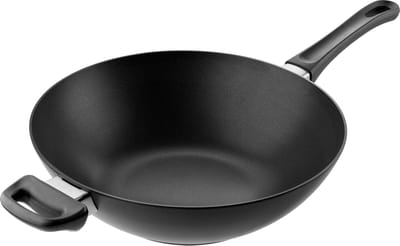 SCANPAN Wokpan Classic Induction ø 32cm - geschikt voor alle warmtebronnen - standaard anti-aanbaklaag