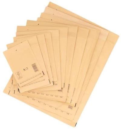 Luchtkussenzakken 290x370 mm Bruin - Zelfklevende Verzendzakken voor Beschermde Verzending 400 Stuks