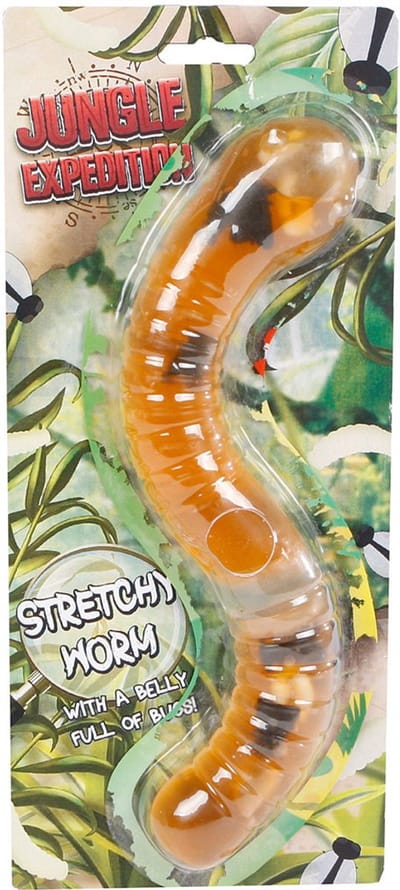 Slijmworm met larven 24cm