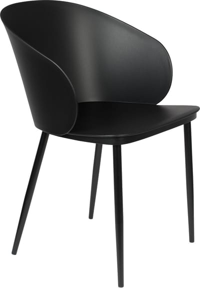 ANLI STYLE CHAIR GIGI ALL BLACK