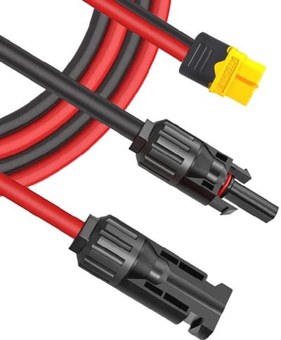 Zonnepaneel Adapter Kabel 6 mm2 voor Draagbare Powerstations