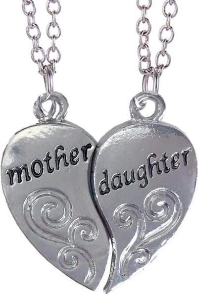 Fako Bijoux® - Vriendschapsketting - BFF ketting - Mother & Daughter - Krul