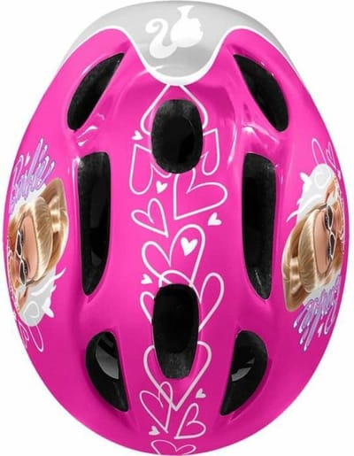 Mattel Barbie Skatebescherming 5-delig 50-56 Cm Roze/wit Maat S