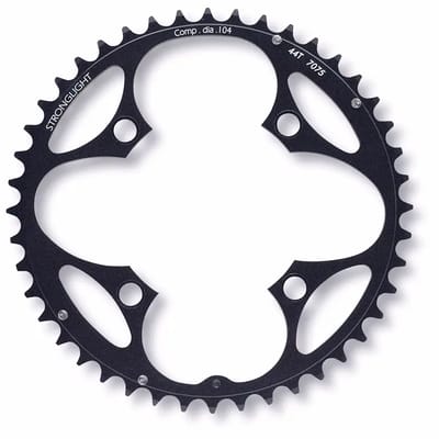 STRONGLIGHT MTB 104/64 Kettingblad typ XC, buiten, zwart Uitvoering 44T
